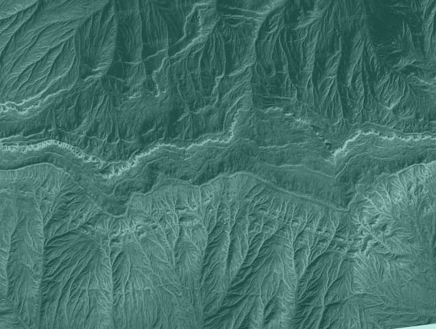 GoTopographic map background