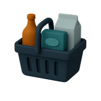 Consumer Packaged Goods clay icon